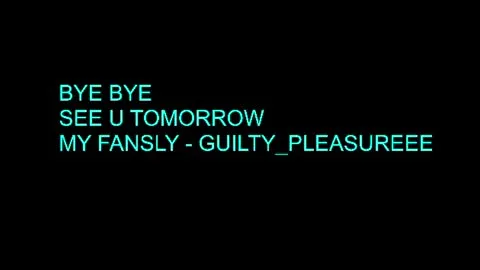 Live thumbnail for guilty_pleasureee
